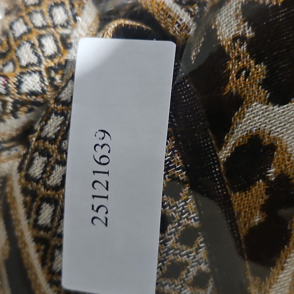 Chico’s Leopard Print Open-Front Kimono Cardigan | Size 0 | Boho Chic New - Picture 8 of 8